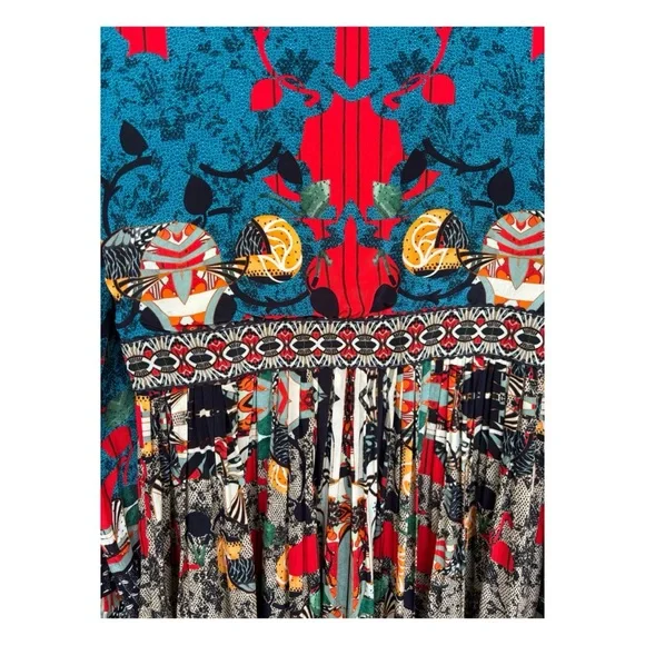 NWOT Anthropologie Bhanuni By Jyoti Maxi Dress  Size 4 - Picture 13 of 14